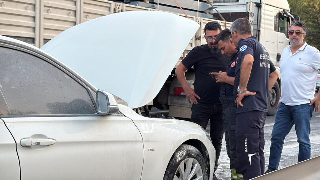Eskişehir’de akılalmaz olay: Bakımdan yeni çıkan otomobil 10 dakika sonra küle döndü