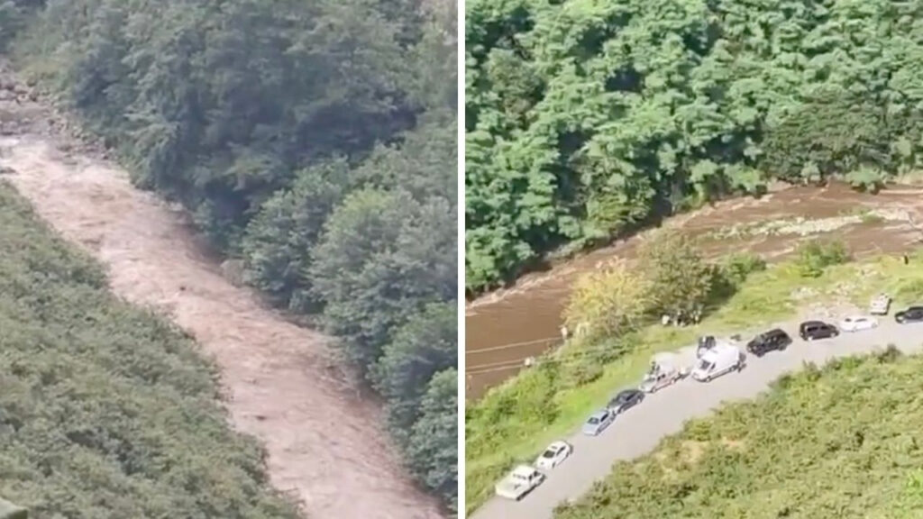 Giresun’da sel dehşeti: Anne ve 2 kızı kayboldu
