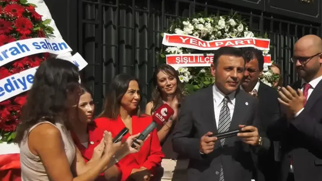YENİ Parti Şişli İlçe Başkanlığı binası açıldı: ‘Bu yürüyüş Şişli’den başladı’